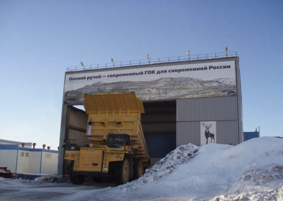 The Oleny Ruchey mine. Photo: szfk.ru