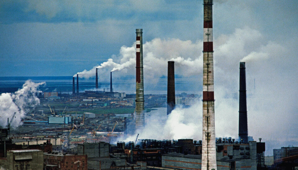 Norilsk Nickel’s nickel plants in Russia’s Arctic city of Norilsk. The location is likely the most polluted in the entire circumpolar north. Photo: Thomas Nilsen