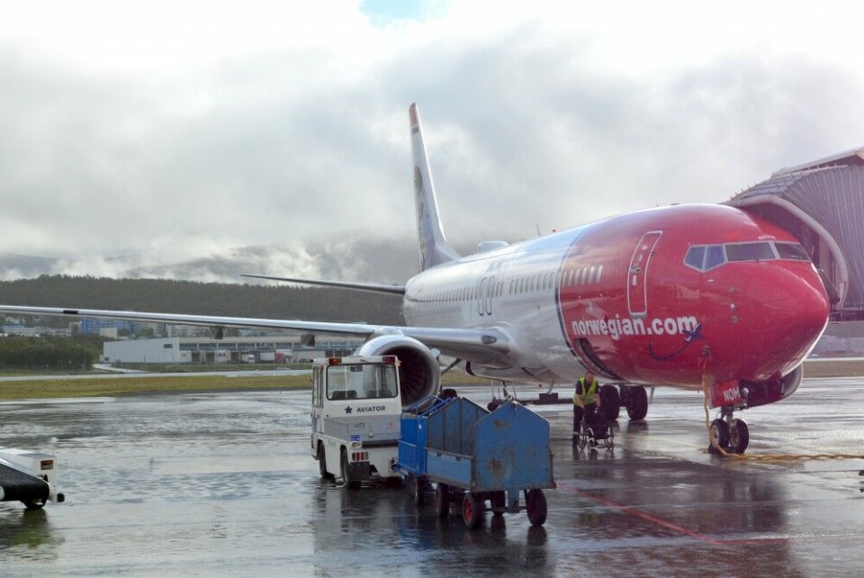 Norwegian will fly London to Rovaniemi with Boeing 737-800. Photo: Thomas Nilsen