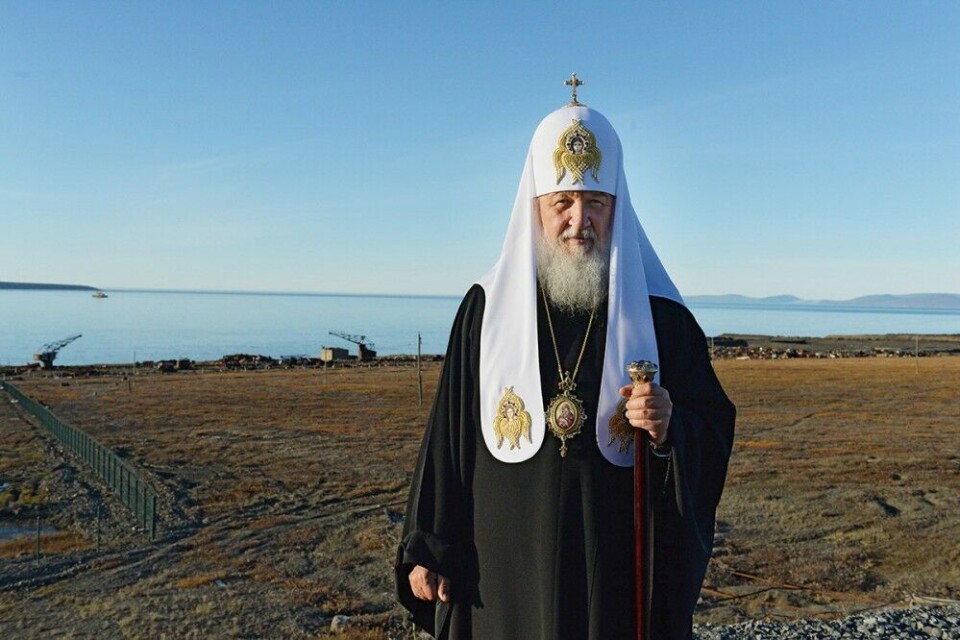Patriarch Kirill in Pevek, Russia's northernmost town. Photo: Patriarchia.ru