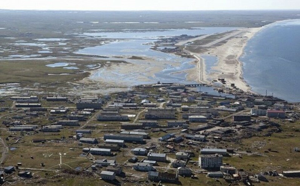 Several millions euros are invested in wind energy in Amderma. Photo: Polarwind.ru