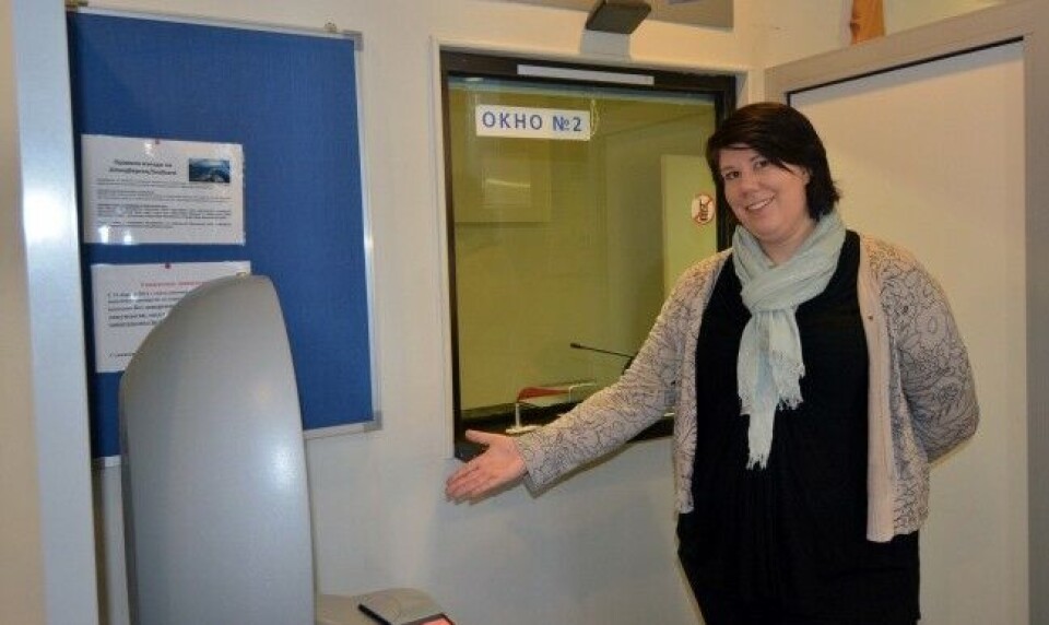 Marit Jacobsen from the Norwegian General Consulate in Murmansk. Photo: Thomas Nilsen