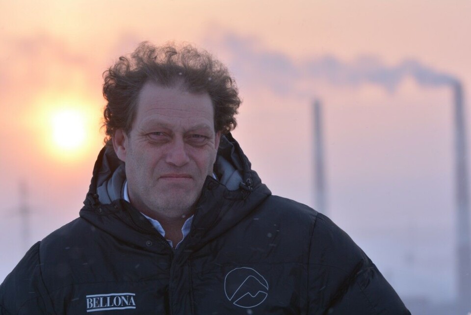 Frederic Hauge is head of the Bellona Foundation. Photo: Thomas Nilsen