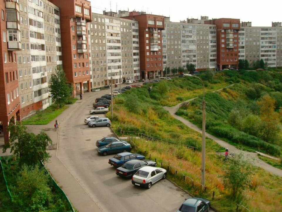 The Kovalevs' street in Murmansk. Photo: Tatiana Britskaya