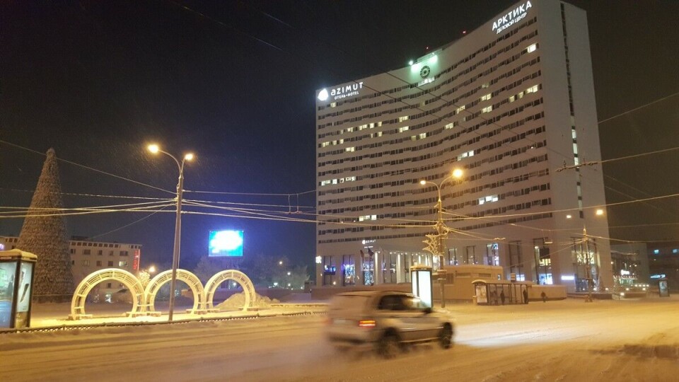 Hotel Arktika in Murmansk. Photo: Thomas Nilsen