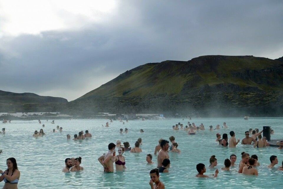 Blue Lagoon is one the many things that bring tourists to Iceland. Photo: Trude Pettersen