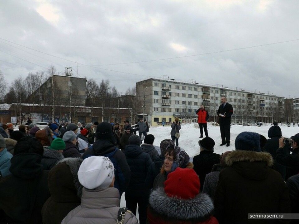 Rally in Ukhta, Komi Republic. Photo: Sofia Krapotkina, 7x7-journal