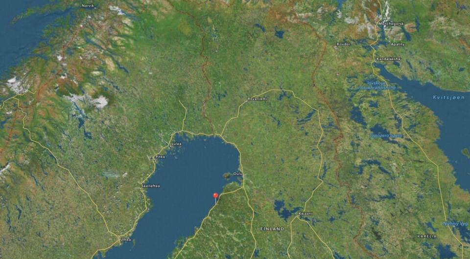 Pyhäjoki is located south of Oulu.