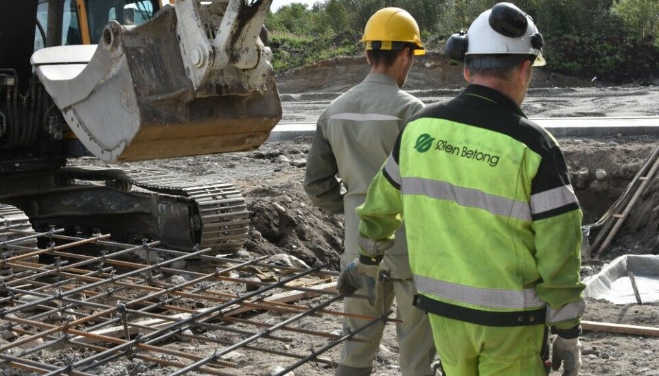 Ølen Betong expanded its production hall in 2016. Photo: Thomas Nilsen