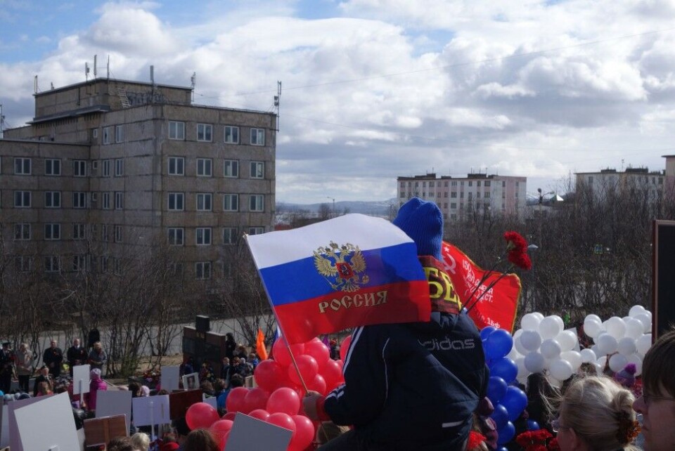 May 9th celebration in border town Zapolyarny. Photo: Atle Staalesen