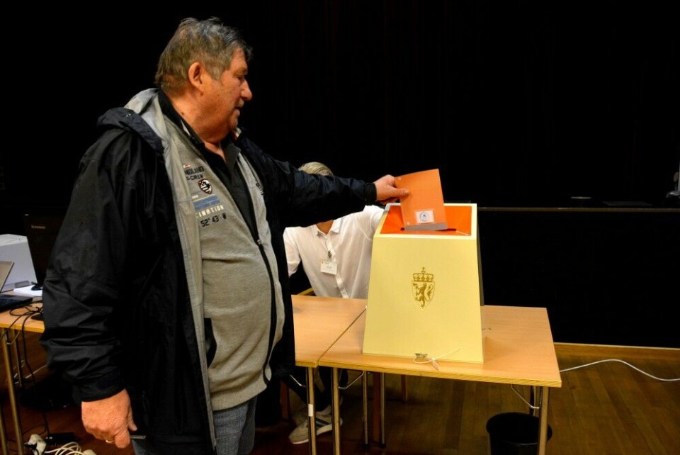 Voting in the North. Photo: Atle Staalesen
