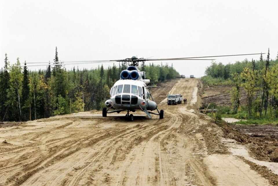 Road construction in the Komi Republic. Photo illustration: Rkomi.ru