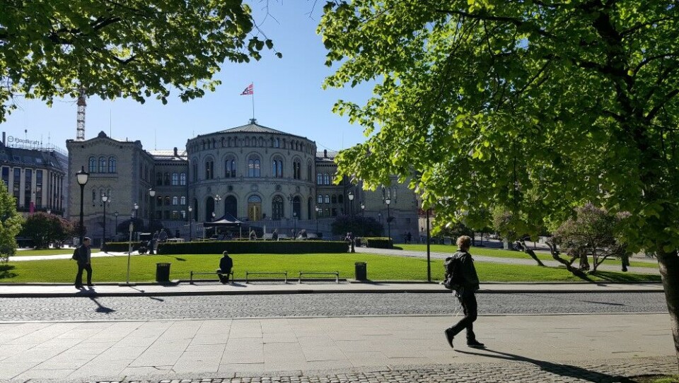 Stortinget - the Norwegian Parliament in Oslo. Photo: Thomas Nilsen