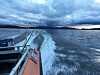 Fishing in great Lake Inari