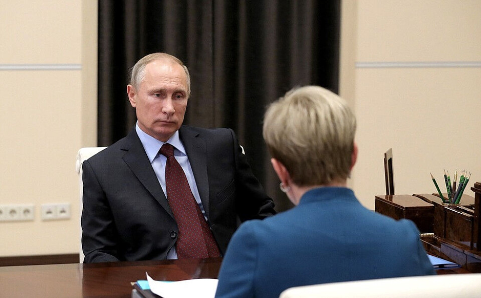 Putin and Kovtun. Photo: Kremlin.ru