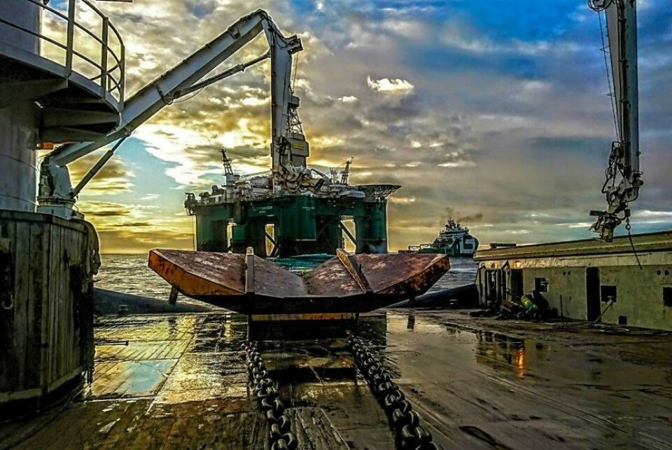 Rig West Bollsta preparing for drilling in Barents Sea. Photo: Lundin Energy