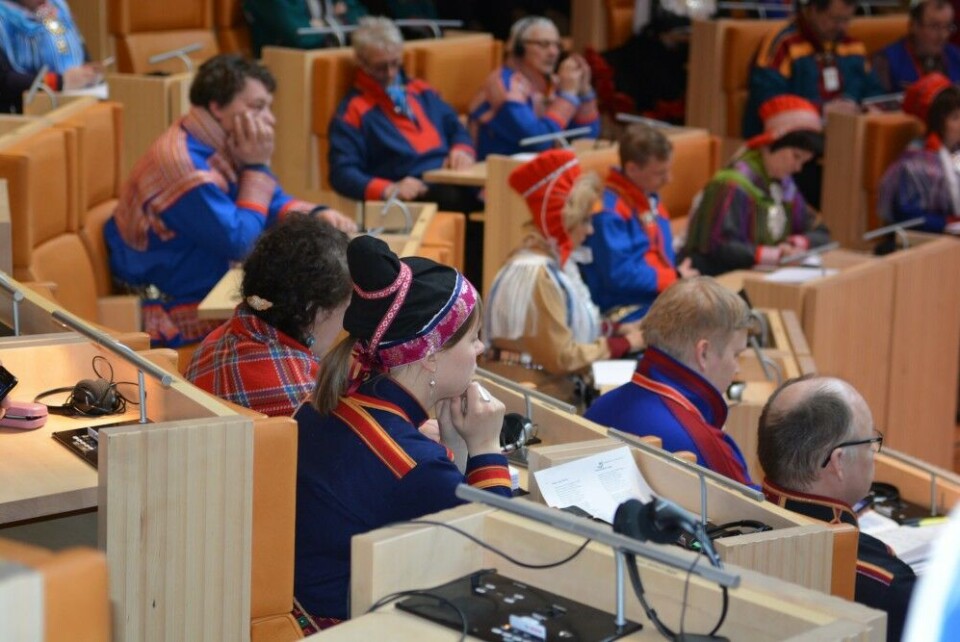 Sami Parliament plenary. Photo: Sami Parliament on Flickr