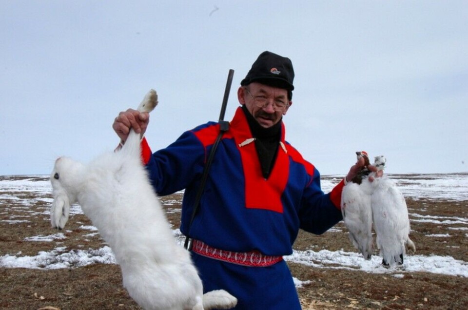 Sami hunter. Photo: Thomas Nilsen