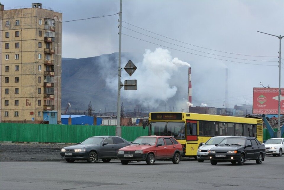 Norilsk in northern Siberia is one of the most polluted places on planet earth. Photo: Thomas Nilsen