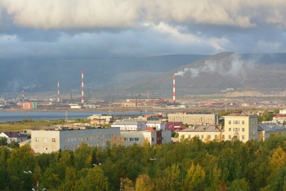 Monchegorsk on the Kola Peninsula. Photo: Thomas Nilsen