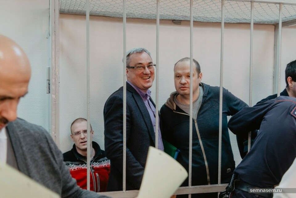 Former Head of Komi Vyacheslav Gayzer and his deputy Aleksey Chernov. Photo: Kirill Zatrutin, 7x7-journal.ru