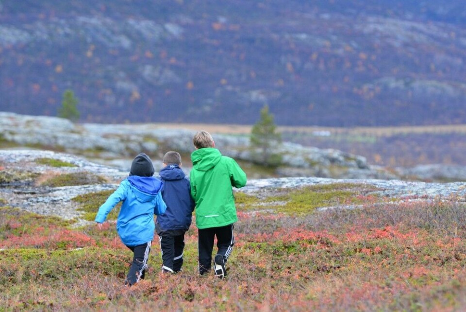 Children, Finnmark. Photo: Thomas Nilsen