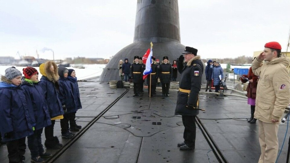 Children enroll in Yunarmiya on board the “Dmitry Donskoy”. Photo: Dvinaland