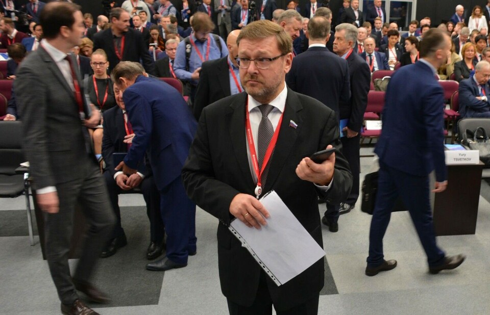 Konstantin Kosachev chairs the Committee of Foreign Relations in the Federation Council. Photo: Atle Staalesen