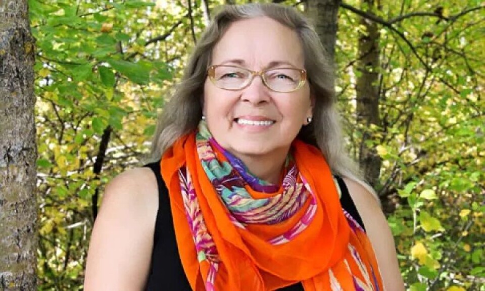 Dolores Greyeyes Sand, a Plains Cree language teacher, contributed to the project. Photo: Google