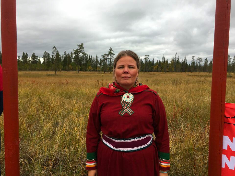 According to Petra-Biret Magga-Vars, it is important to spotlight issues that concern the Sámi. Photo: Inger-Elle Suoninen / Yle