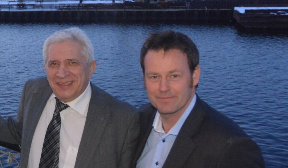 Andrey Zolotkov (left) and Nils Bøhmer. Photo: Thomas Nilsen