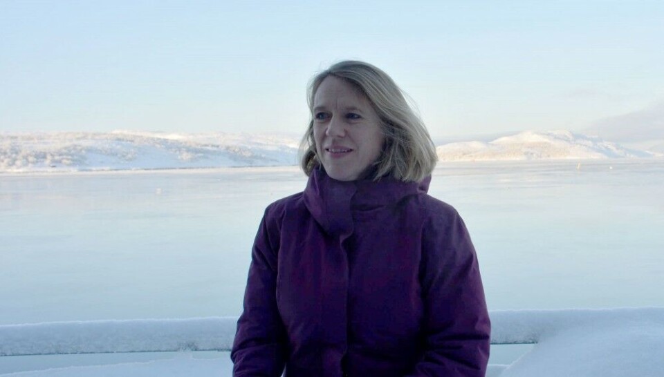 Foreign Minister Anniken Huitfeldt in Kirkenes, just few kilometers from the Russian border. Photo: Atle Staalesen