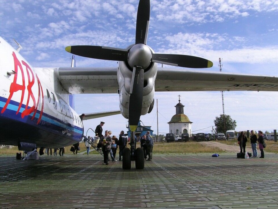 The Solovki airport. Photo: Atle Staalesen