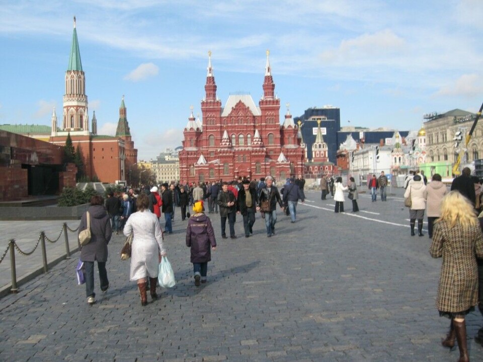 Red Square in Moscow. Photo: Thomas Nilsen