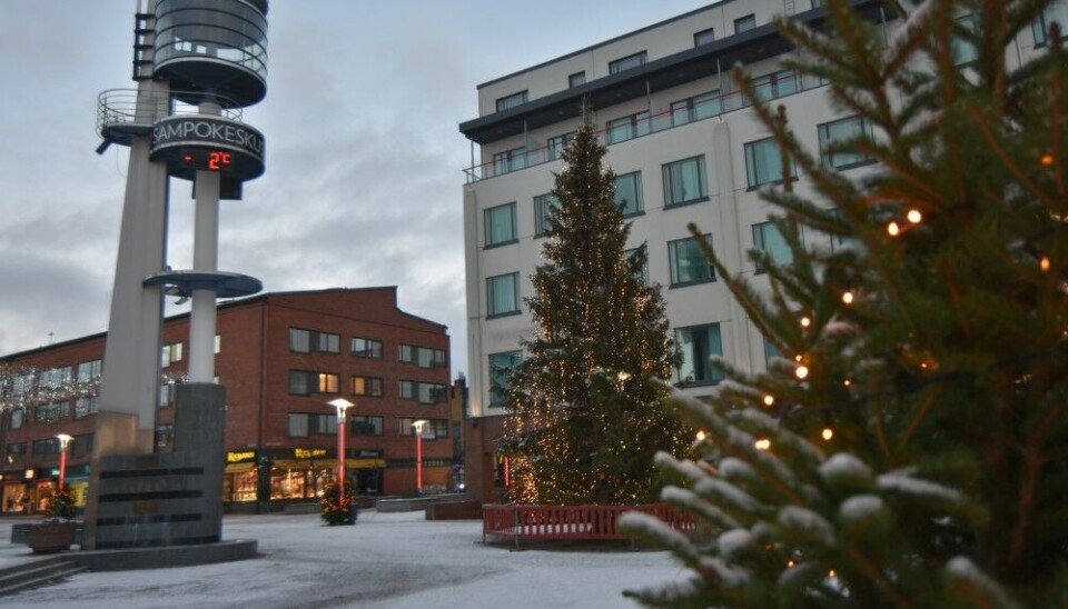 Christmas in Rovaniemi. Photo: Thomas Nilsen