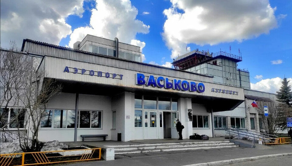 The Vaskovo airport outside Arkhangelsk. Photo: Vaskovo at VK