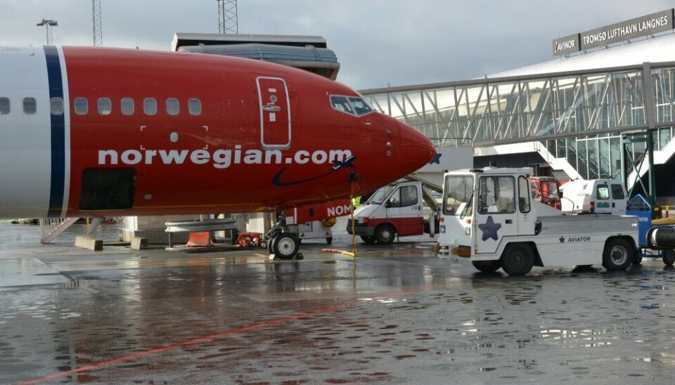 Norwegian this January started direct flights from Tromsø to Milano, Paris and Berlin. Photo: Thomas Nilsen