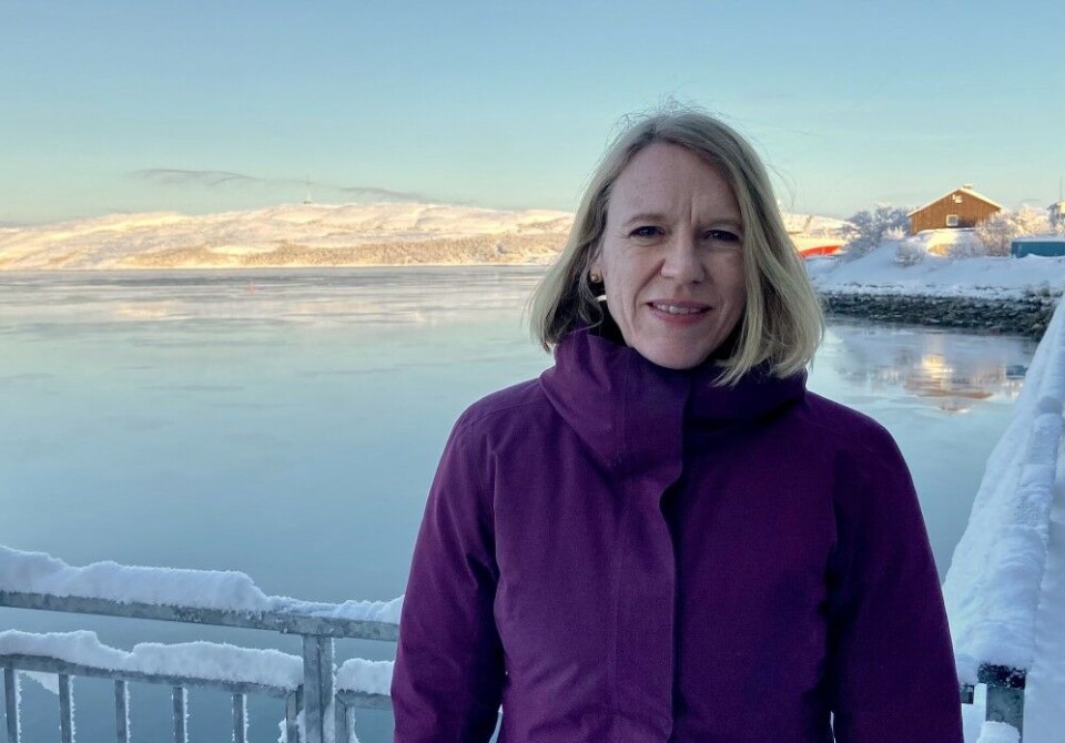 Foreign Minister Anniken Huitfeldt on Wednesday visited Kirkenes near the Russian border on the coast to the Barents Sea. Photo: Thomas Nilsen