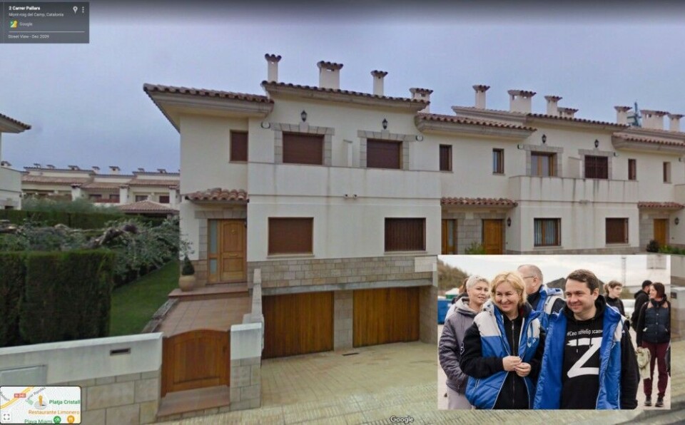 Andrei Chibis and his wife Yevgenia have enjoyed trips to Spain and their house in Tarragona. Photo: collage by the Barents Observer