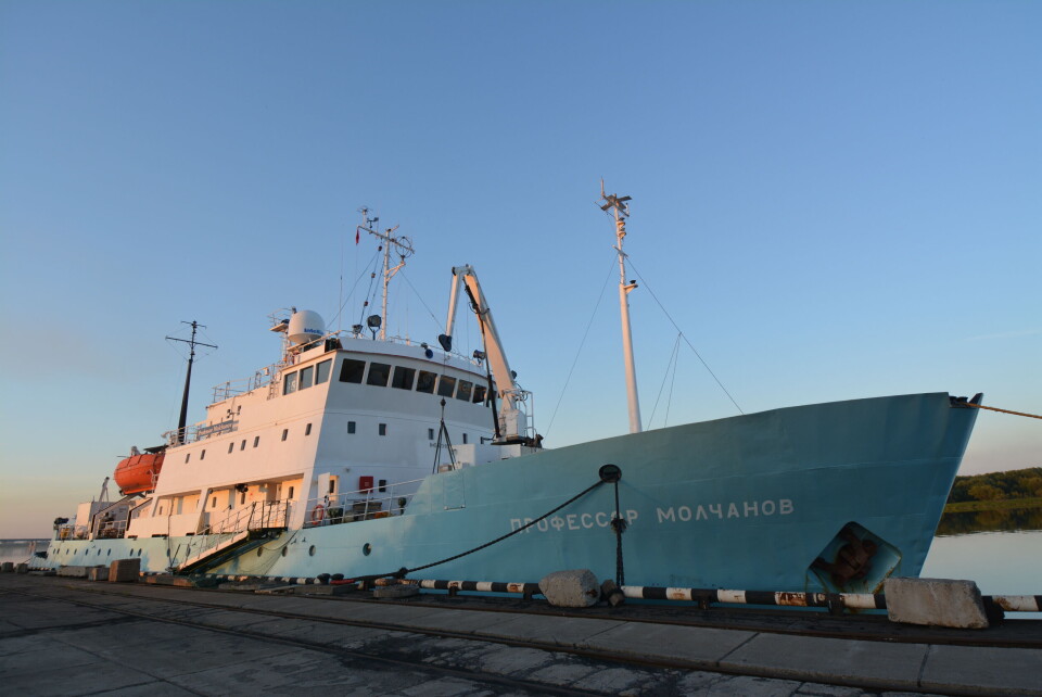“Professor Molchanov” at port in Arkhangelsk. Archive photo: Thomas Nilsen