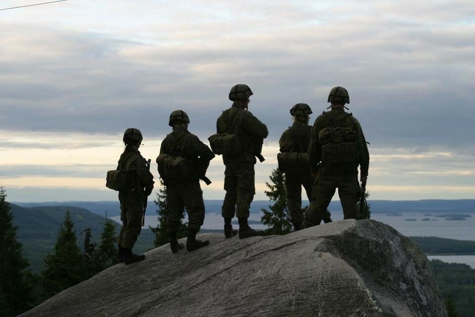 Soldiers from the Finnish Armed Forces. Photo: puolustusvoimat.fi