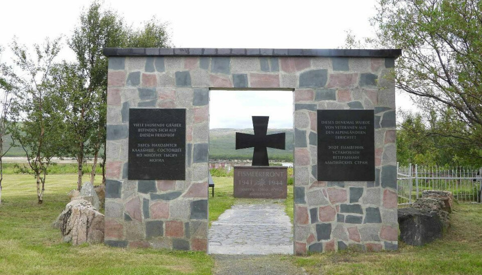 With German and Austrian funding, the cemetery in Pechenga was reconstructed in the 1990s. Photo: local authorities