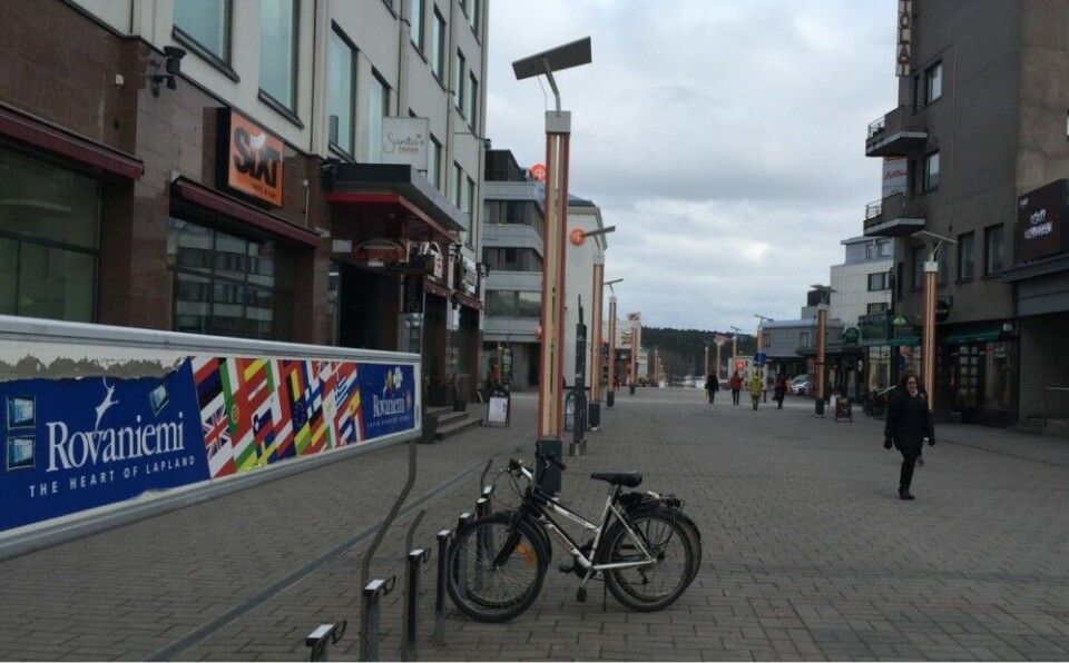 Downtown Rovaniemi. Photo: Atle Staalesen