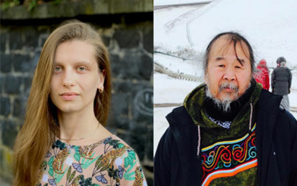 Alina Bykova and Pavel Sulyandziga.