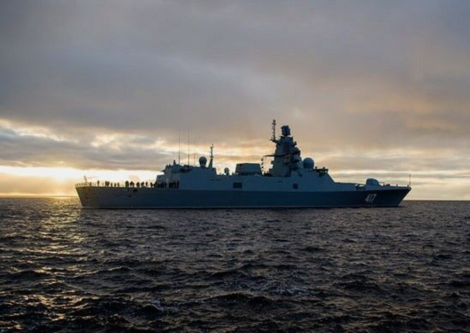 New frigate 'Admiral Gorshkov' (project 22350) is the biggest Naval vessel built in Russia in almost two decades. It is expected to be included in the Northern Fleet early 2016. Photo: Mil.ru