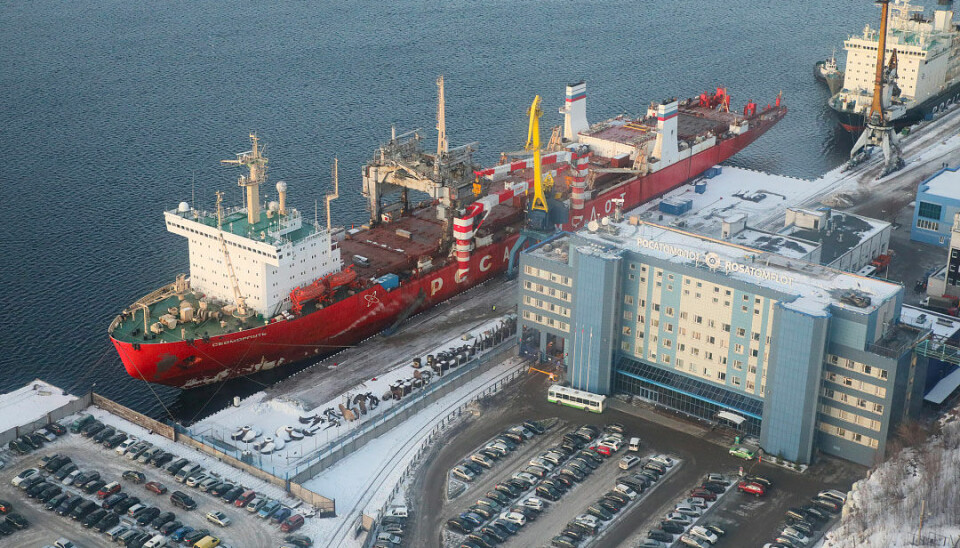 The Sevmorput at the Atomflot base in Murmansk. Photo: gov-murman.ru