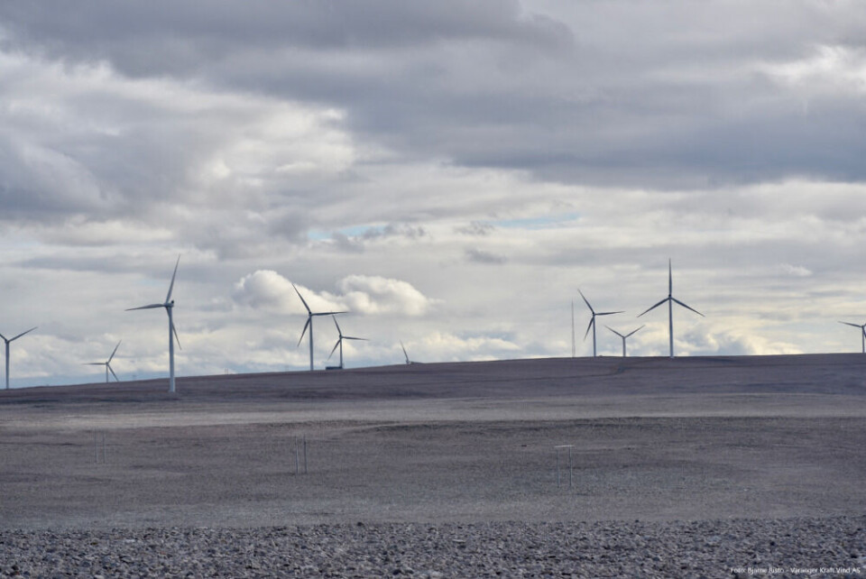 Raggovidda Wind Farm on Norway's coast to the Barents Sea. Photo: Mads Qvist Frederiksen