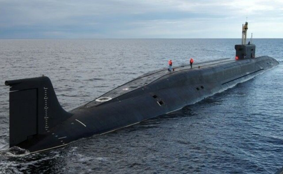 The ”Vladimir Monomakh” is one of Russia's new Borey-class submarines. Photo: Sevmash.ru