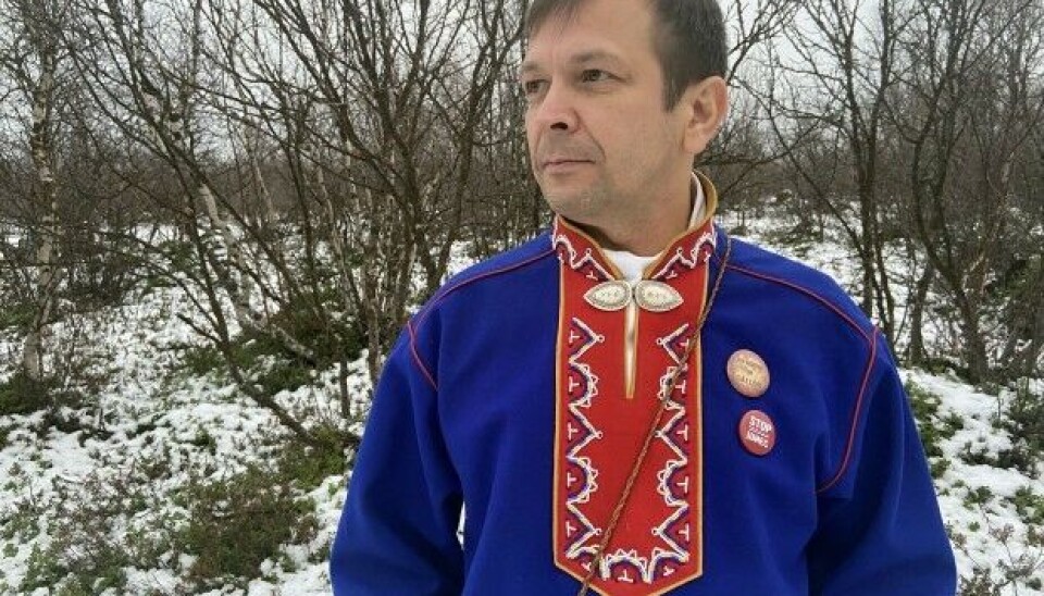Andrei Danilov left Russia soon after the war on Ukraine started in February. He now lives in Northern Norway awaiting asylum decision. Photo: Thomas Nilsen