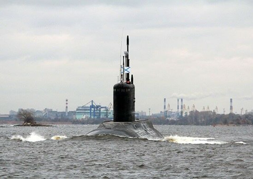 The new diesel-electric sub '”Rostov-na-Donu” is part of the Russian Black Sea Fleet, but has undergone training in the Northern Fleet. Photo: Mil.ru